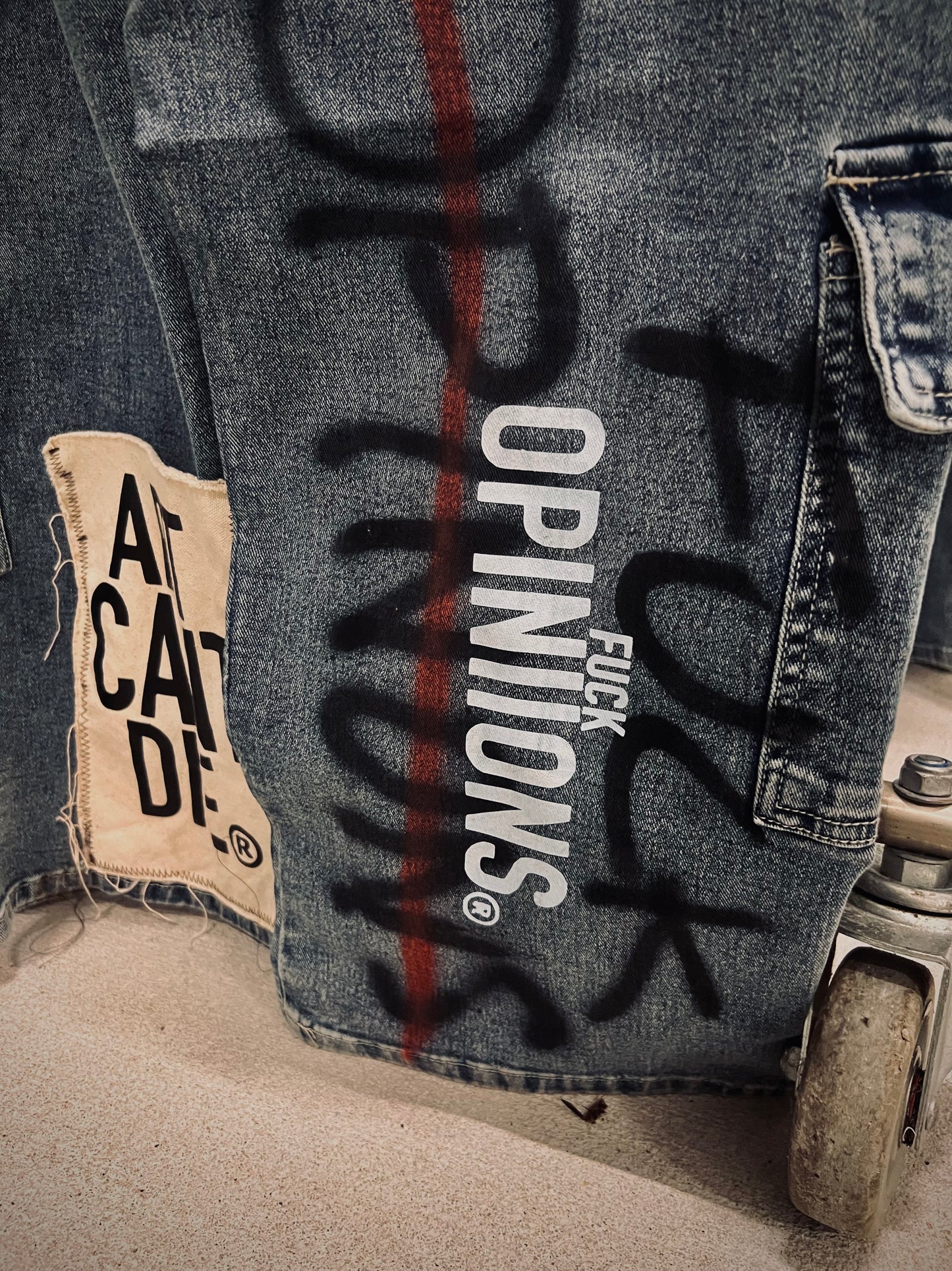 “IHASCA x F**K OPINIONS” Cargos