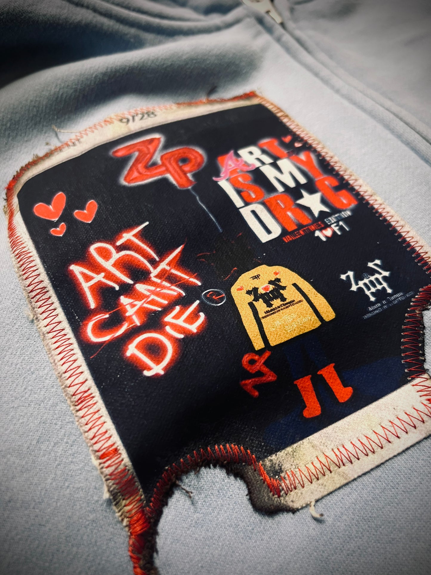 “Heartburn” Valentine ACD Edition Zip-Up