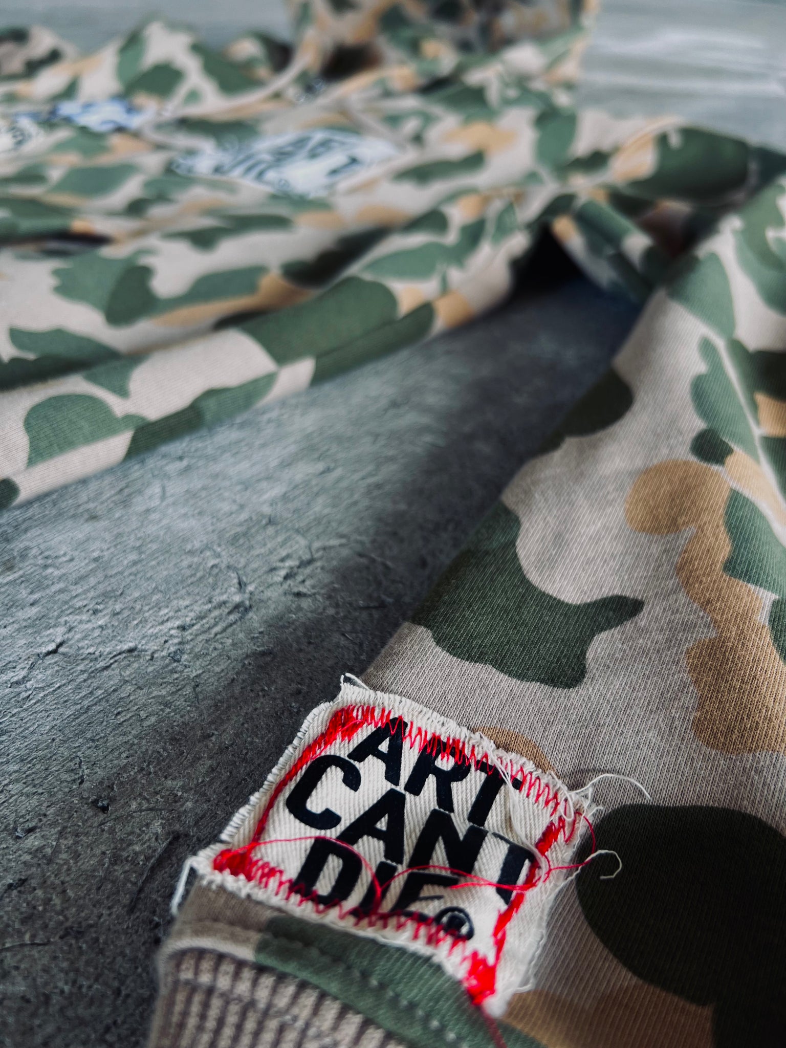 “Weirdo Camo” ACD Zip Up