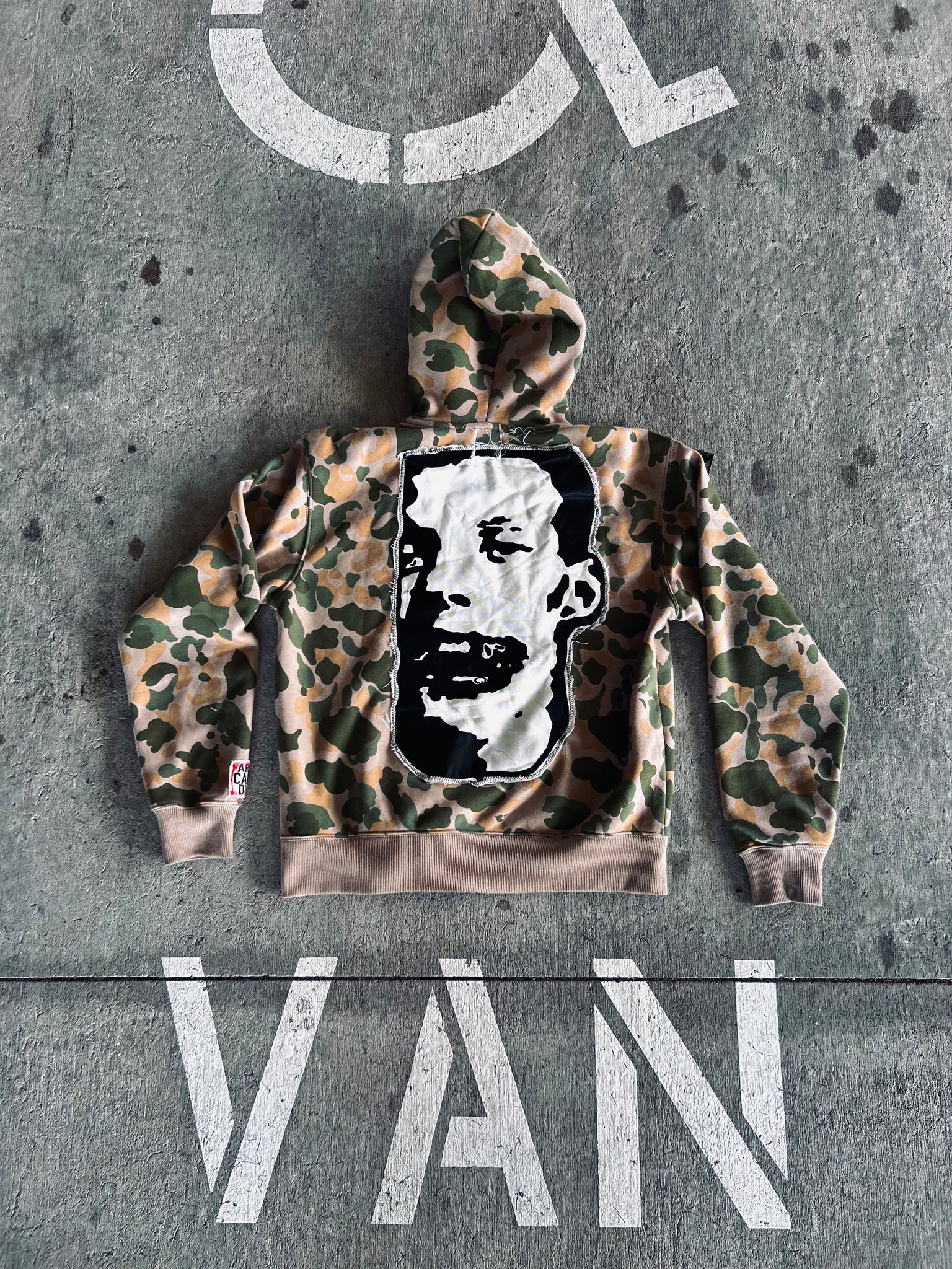 “Weirdo Camo” ACD Zip Up