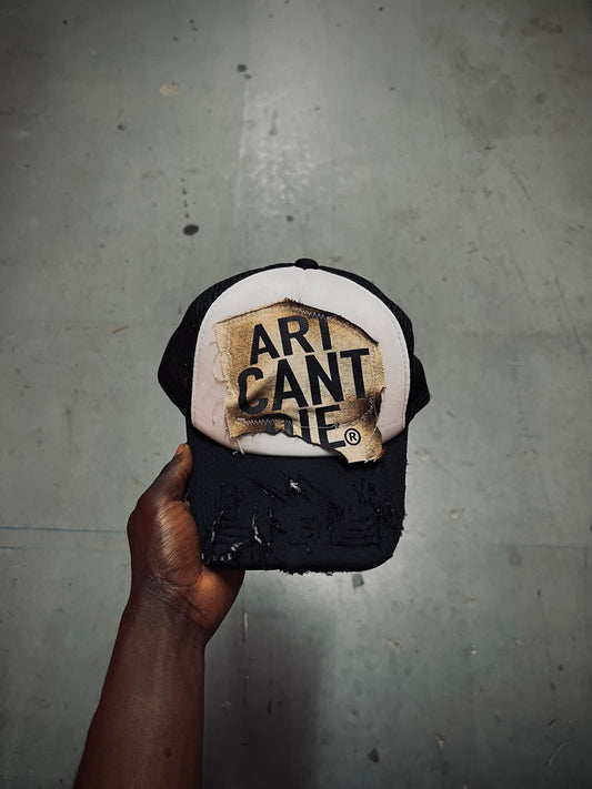 Black “Staple ACD Burn” Trucker