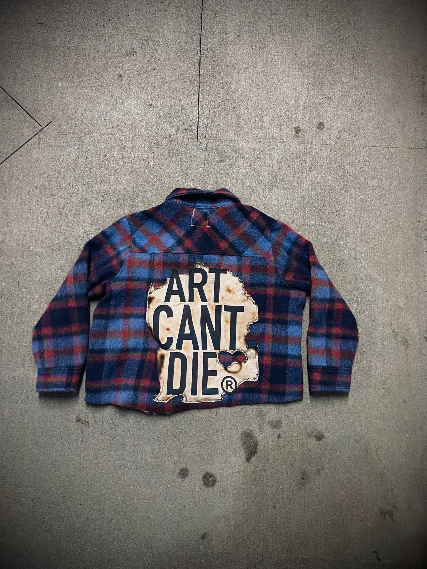 1 of 1“Addictive Burnt Wool” Flannel Jacket