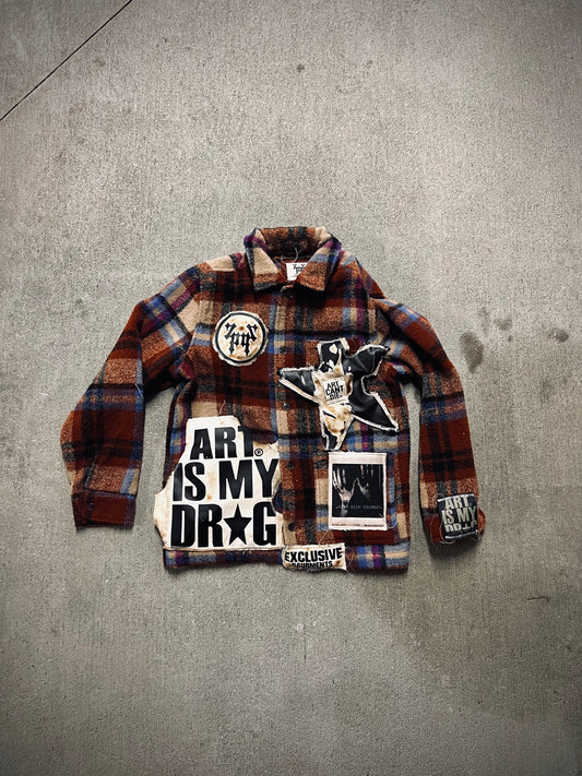 “Woolaroid Album” Flannel Jacket
