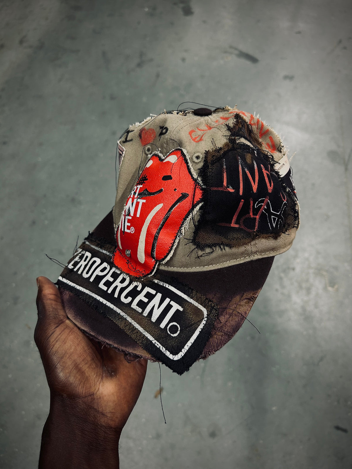1 of 1 “BURNT BREAK THRU” SB Hat
