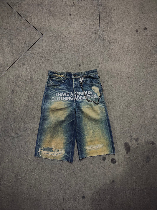 “Dirty IHASCA” Printed Jorts