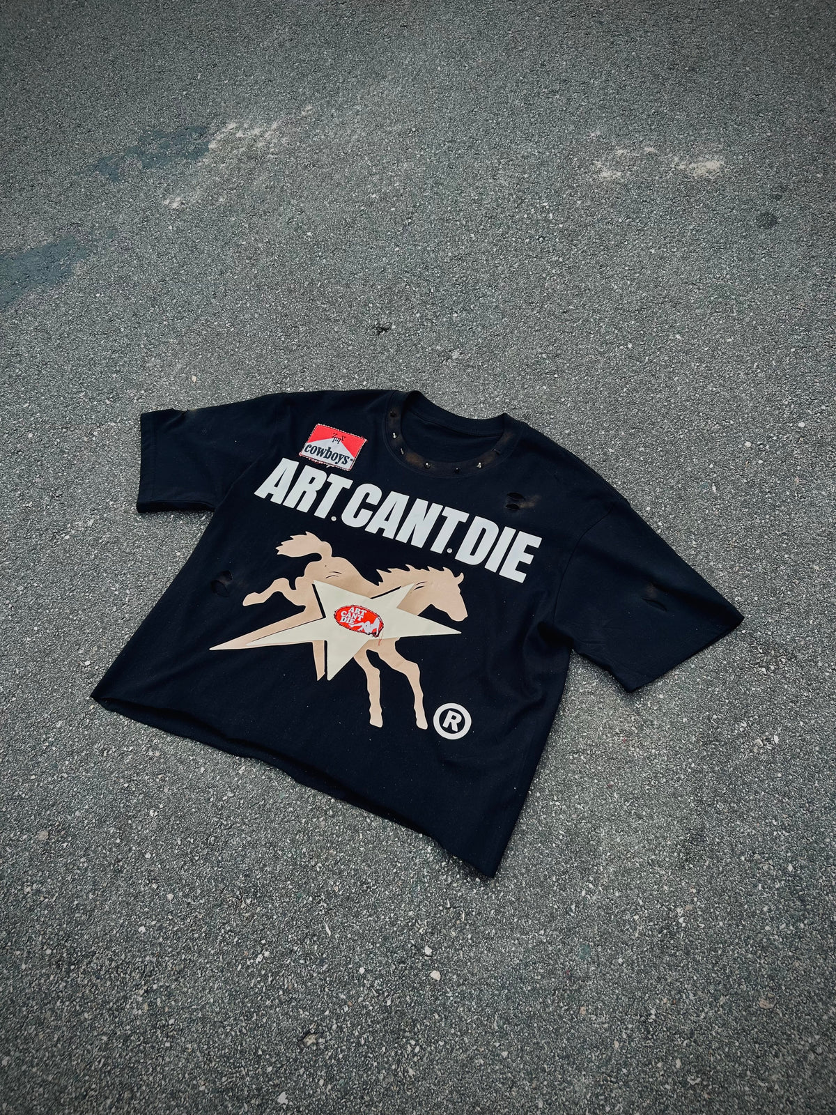 Black ACD “Cowboy HP” Tee
