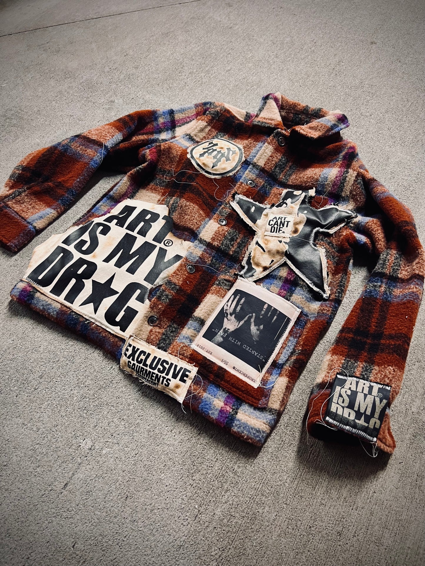 “Woolaroid Album” Flannel Jacket