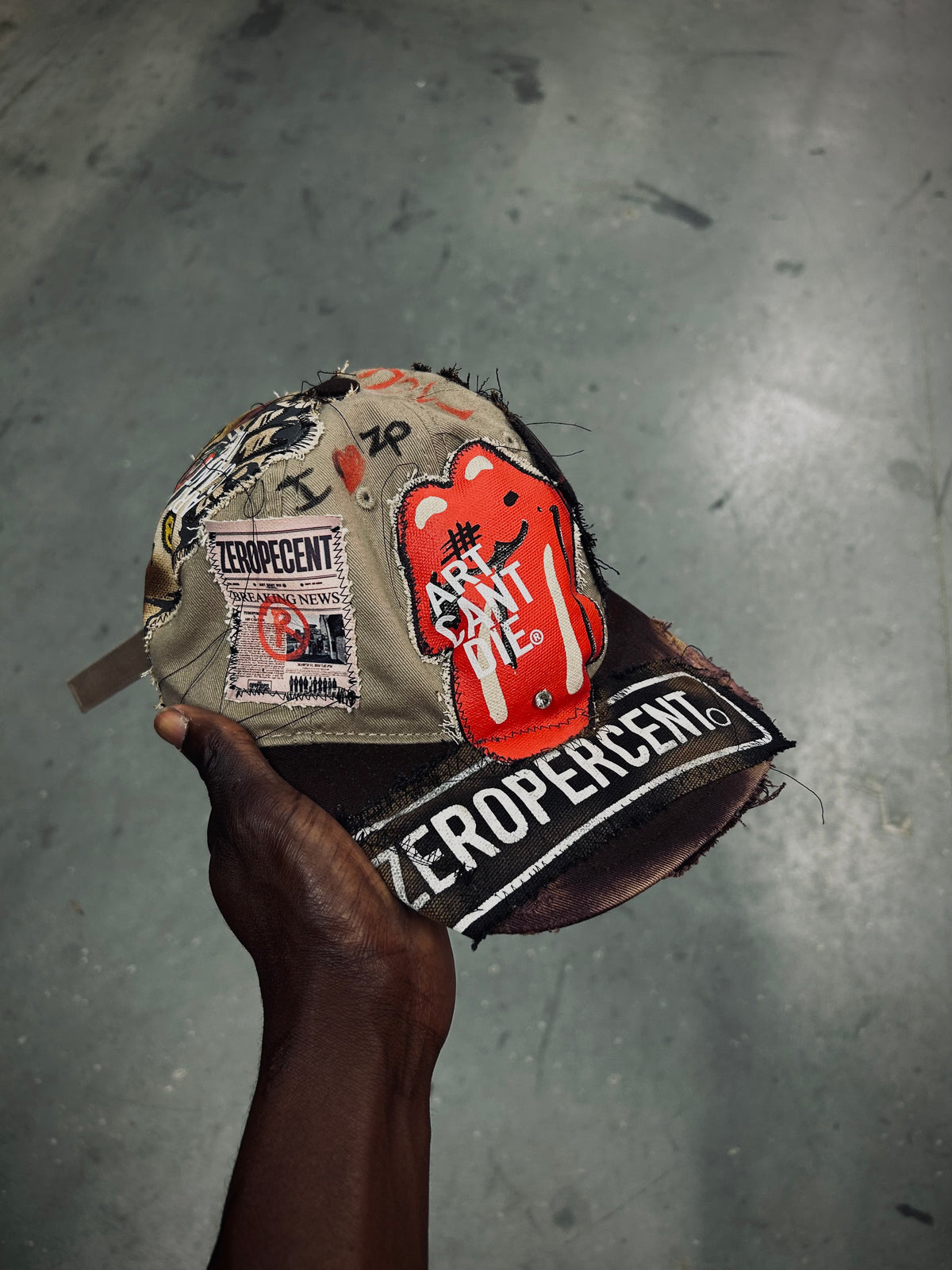1 of 1 “BURNT BREAK THRU” SB Hat