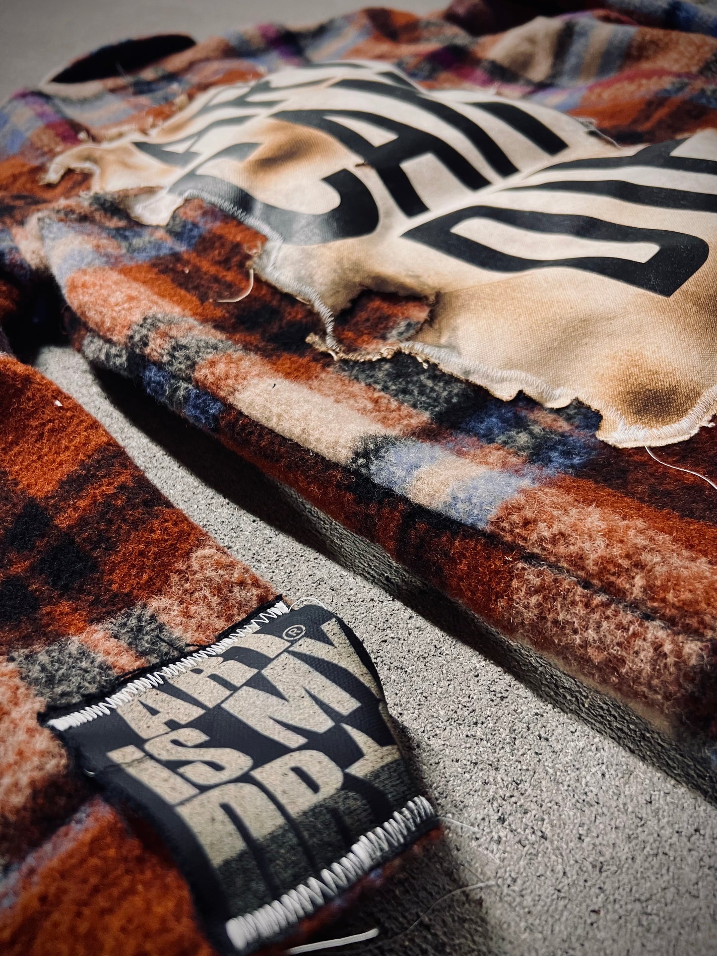 “Woolaroid Album” Flannel Jacket