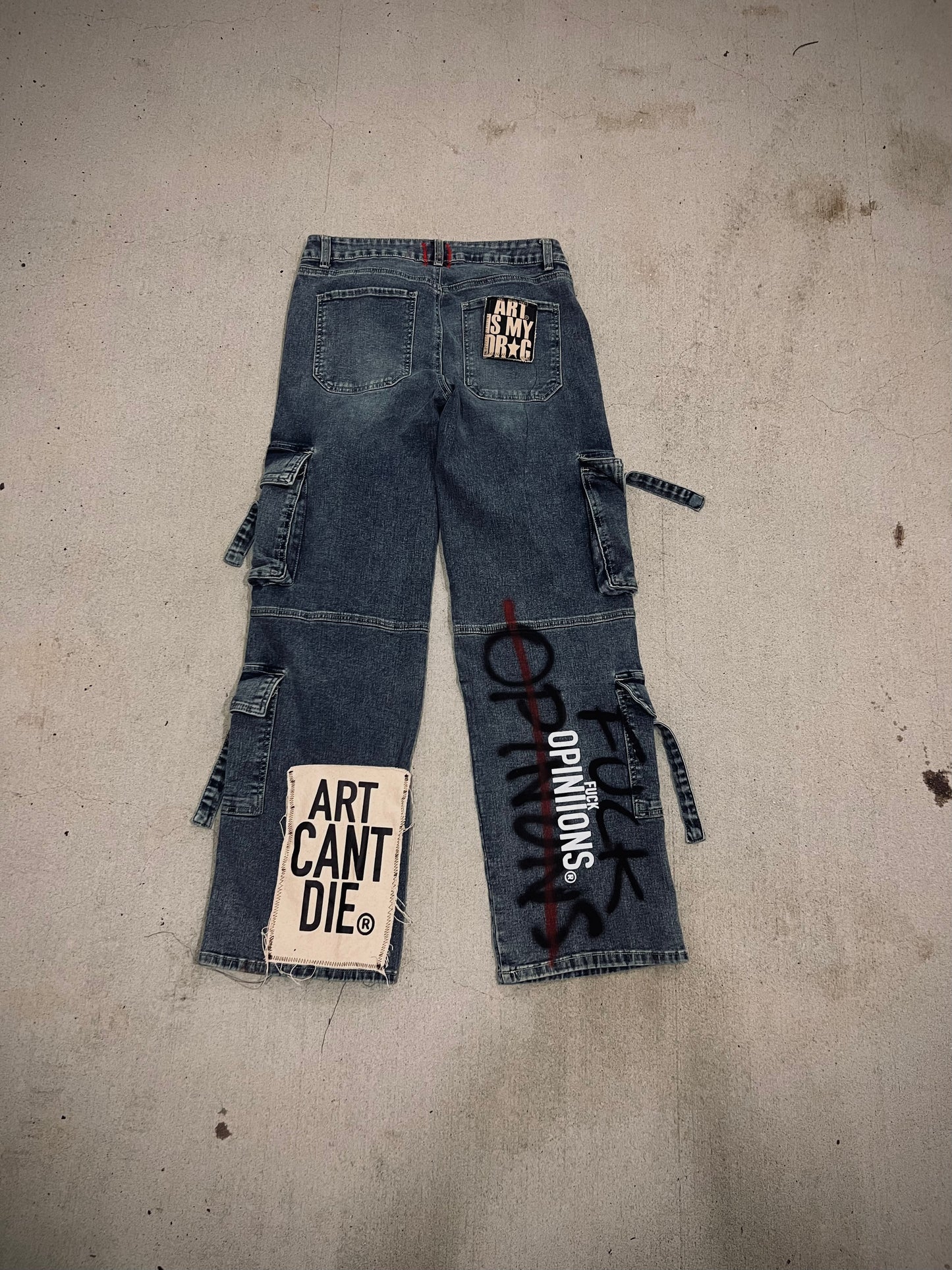 “IHASCA x F**K OPINIONS” Cargos