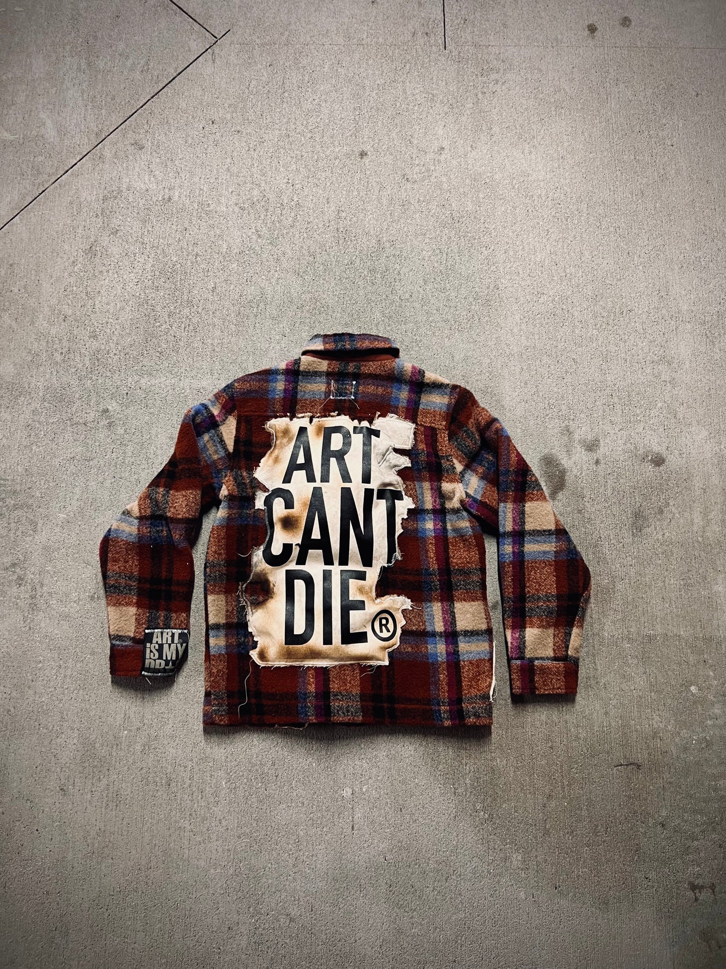 “Woolaroid Album” Flannel Jacket