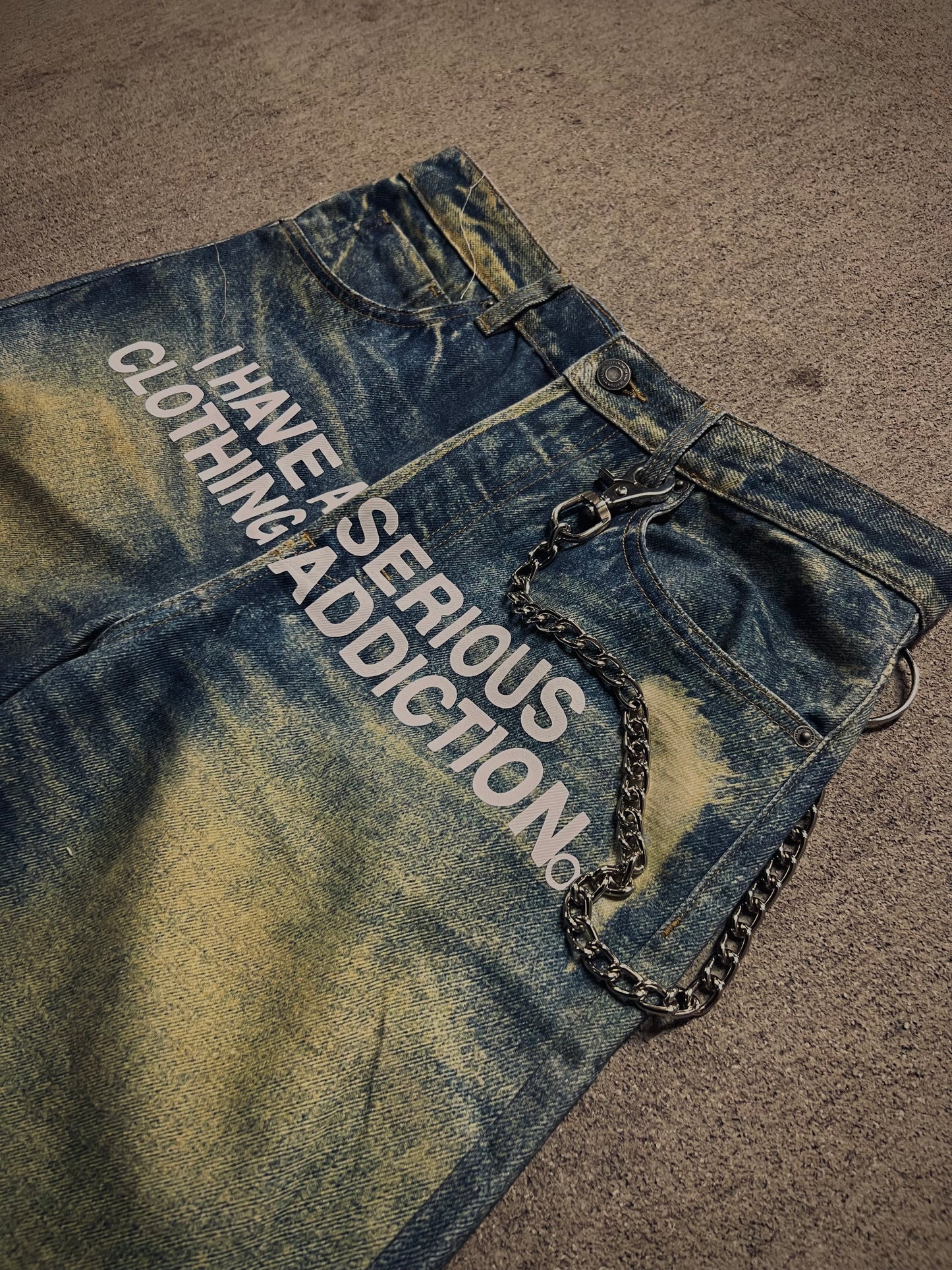 “Dirty IHASCA” Printed Jorts
