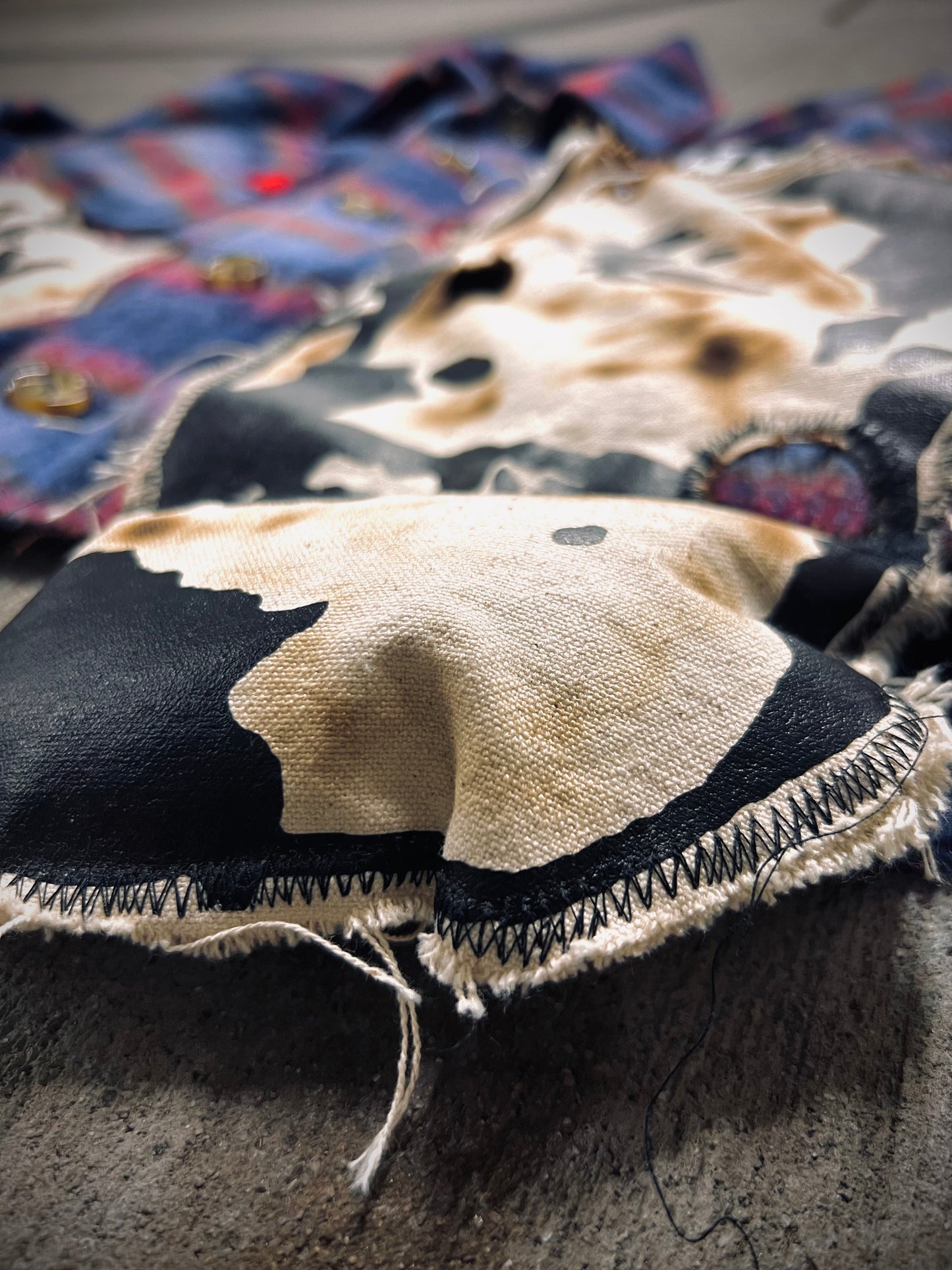 1 of 1“Addictive Burnt Wool” Flannel Jacket