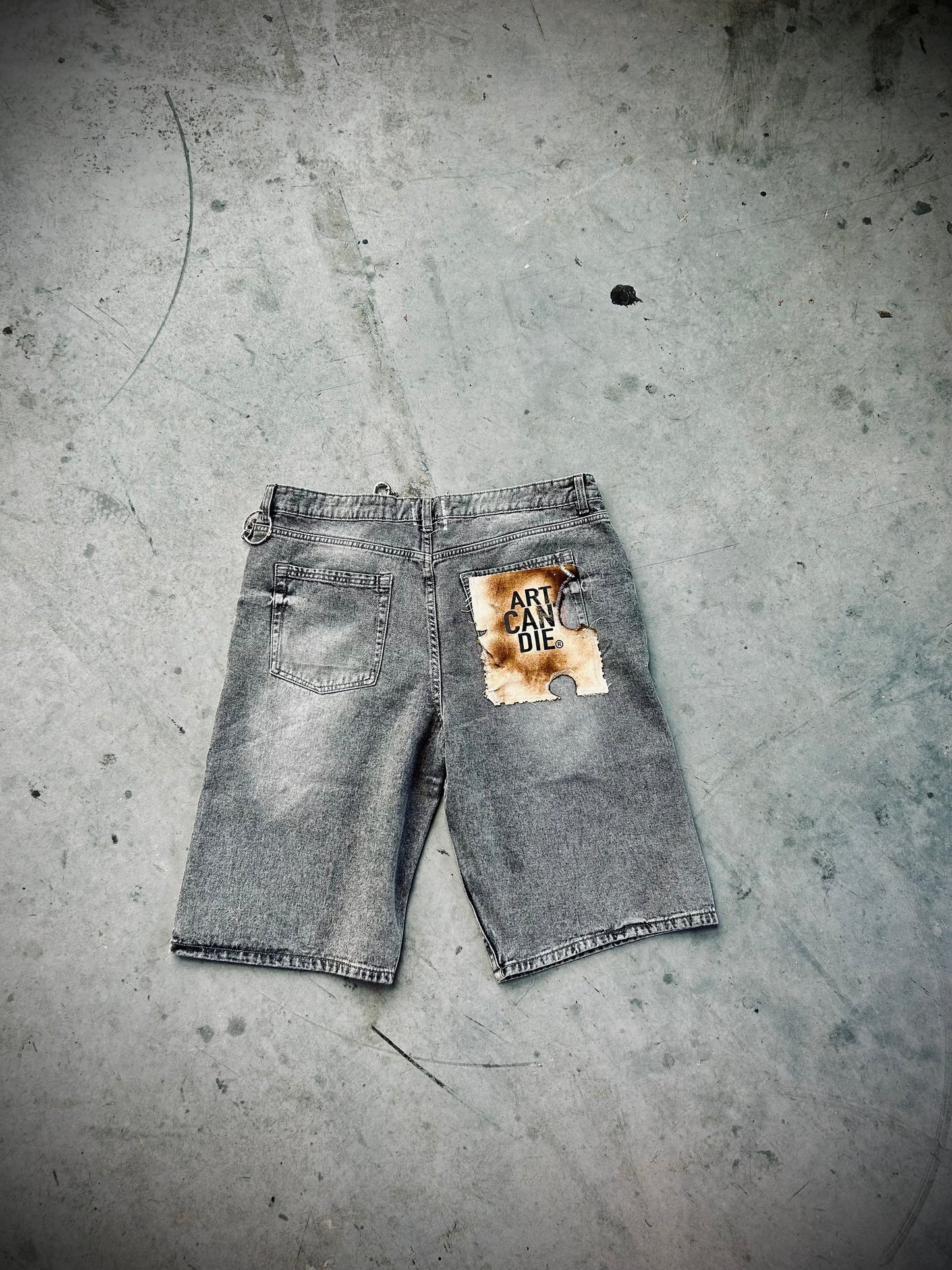 Grey “IHASCA” Jorts