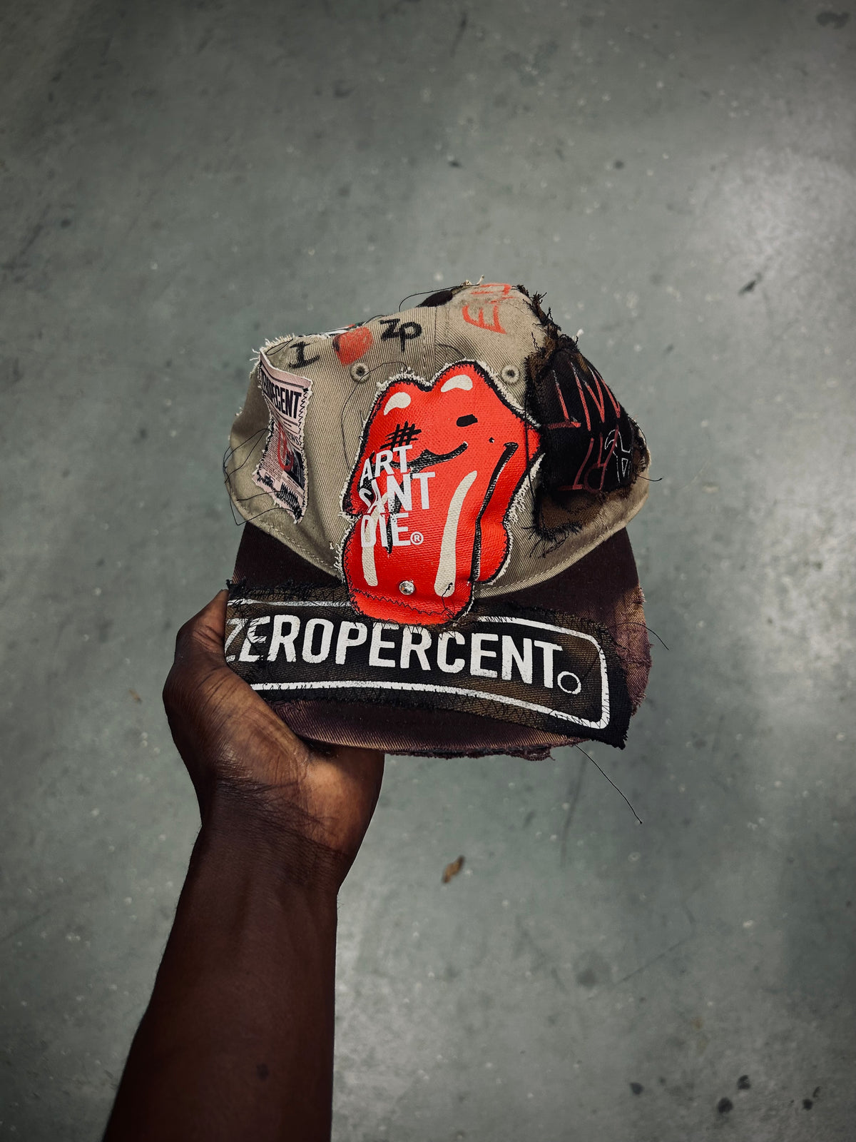 1 of 1 “BURNT BREAK THRU” SB Hat